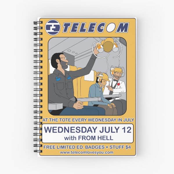Item preview, Telecom July Wednesday Residency en The Tote 2006: 12 de julio designed and sold by telecom.