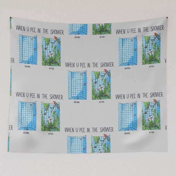 Item preview, When U Pee In The Shower designed and sold by wytrab8.