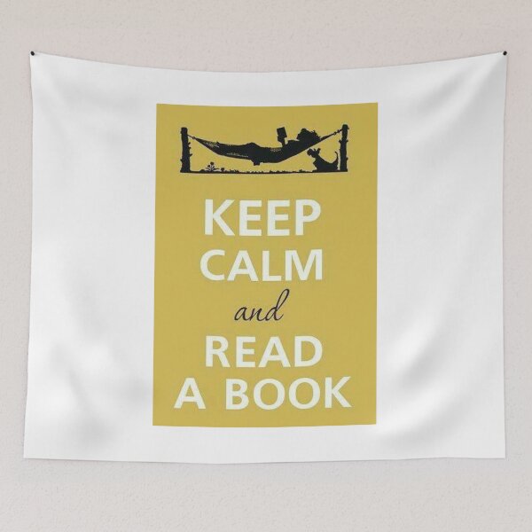 Item preview, Keep Calm and Read a Book designed and sold by DoodleDashCollective.