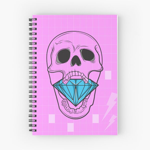 Artikelvorschau, retro skull entworfen und verkauft von Zoe Archer.