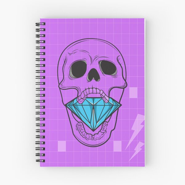 Item preview, retro skull 2.0 designed and sold by Zoe Archer.