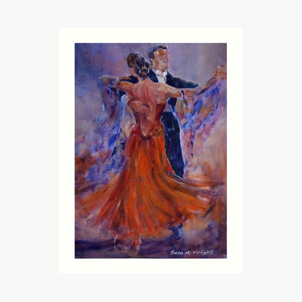 Ballroom Dancing – Dance Gallery 33 Art Print