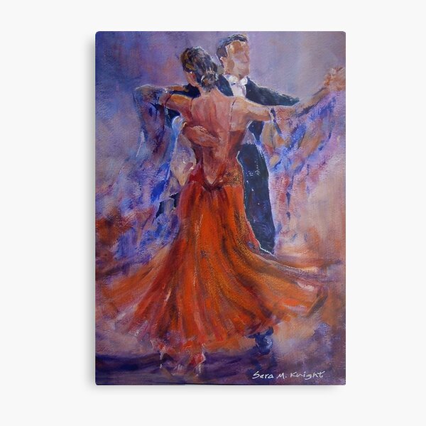 Ballroom Dancing – Dance Gallery 33 Metal Print
