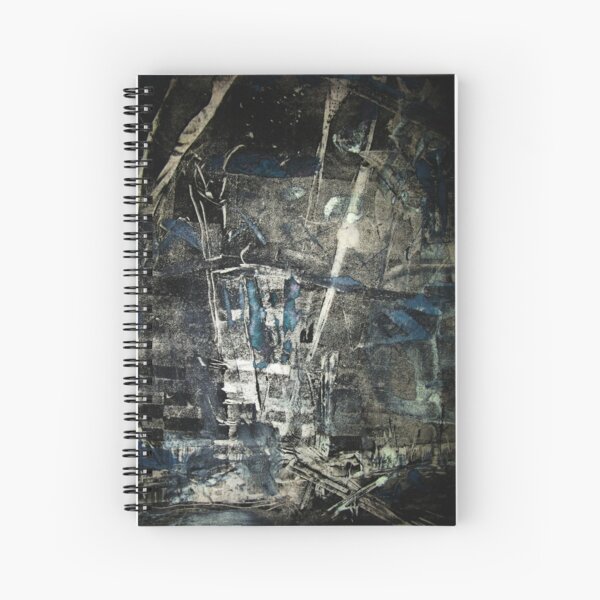 night thoughts 2 Spiral Notebook