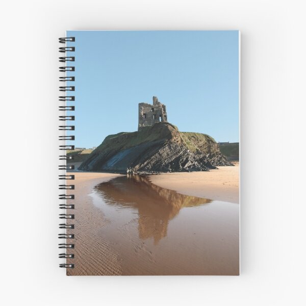 Item preview, Ballybunions castle on the cliffs edge designed and sold by morrbyte.