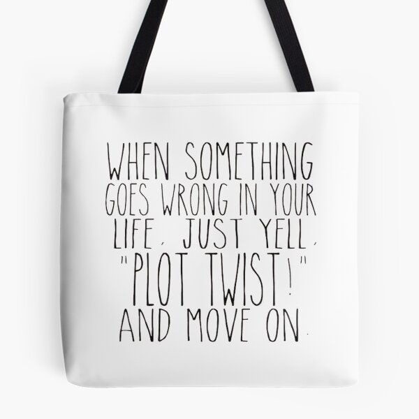 Item preview, Yell Plot Twist! designed and sold by DoodleDashCollective.