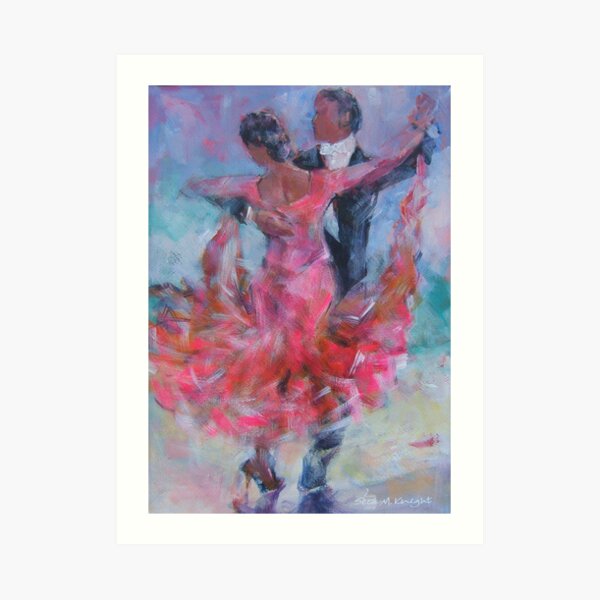 Ballroom Dancing - Dance Gallery Art Print