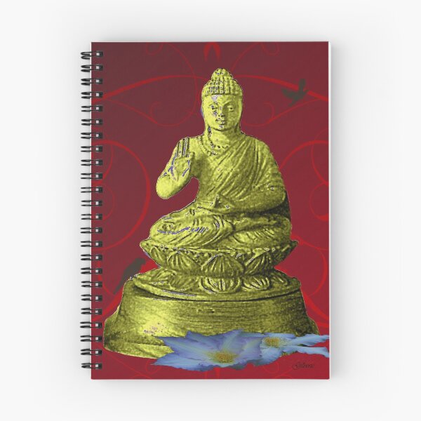 Item preview, Buddha flourish hearts designed and sold by Gilberte.