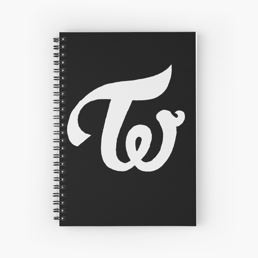 Twice Logo Black And White Art Print By Lseren Redbubble