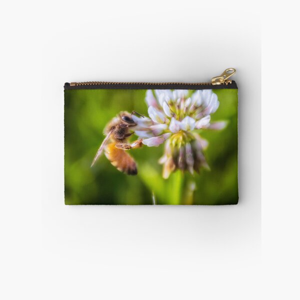 Item preview, Bee Free a honeybee doing its thing designed and sold by MarniePatchett.