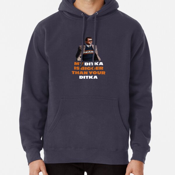 Mike Ditka Chicago Bears Cigar' Pullover Hoodie for Sale by Stayfrostybro