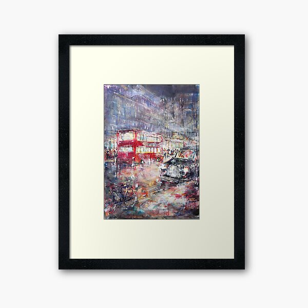 Item preview, Red Bus and Black Cab - London City Art Gallery designed and sold by Ballet Dance-Artist.