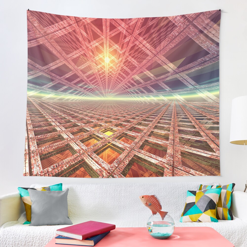 Space Portal To The Stars Tapestry