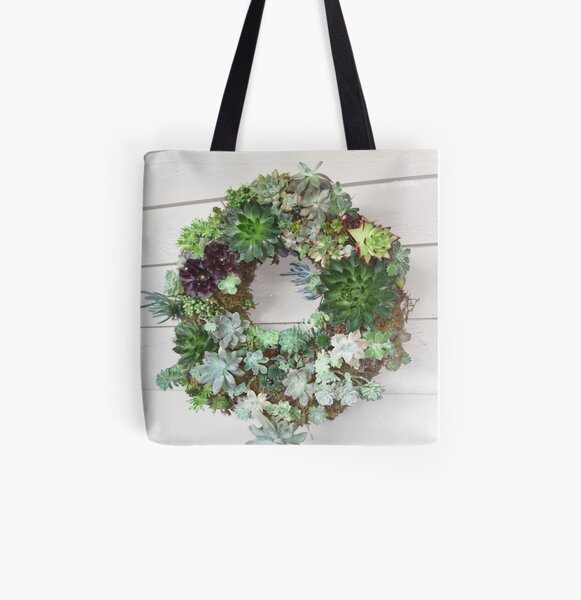 succulent greetings All Over Print Tote Bag