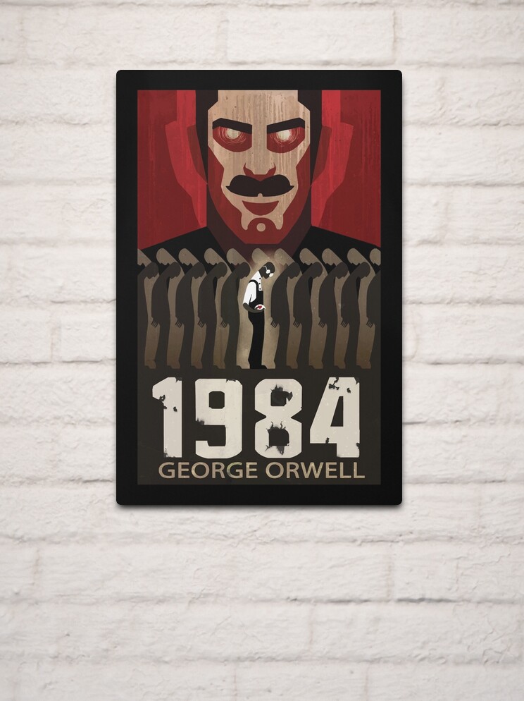 George Orwell 1984 Metal Print for Sale by orinemaster