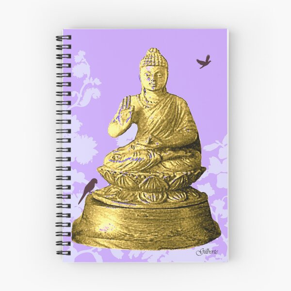Item preview, Buddha on light purple designed and sold by Gilberte.