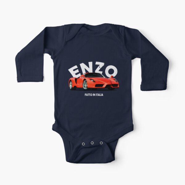 Enzo Long Sleeve Baby One-Piece