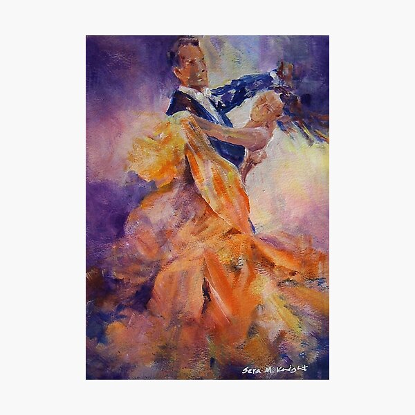 Ballroom Dancing – Dance Art Gallery 32 The Waltz Photographic Print