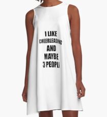 CHEERLEADING Lover Funny Gift Idea I Like Hobby A-Line Dress