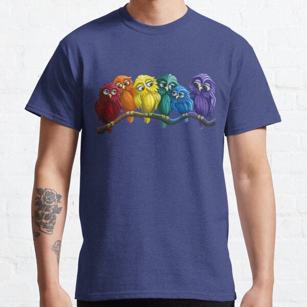 Rainbow Owls Classic T-Shirt