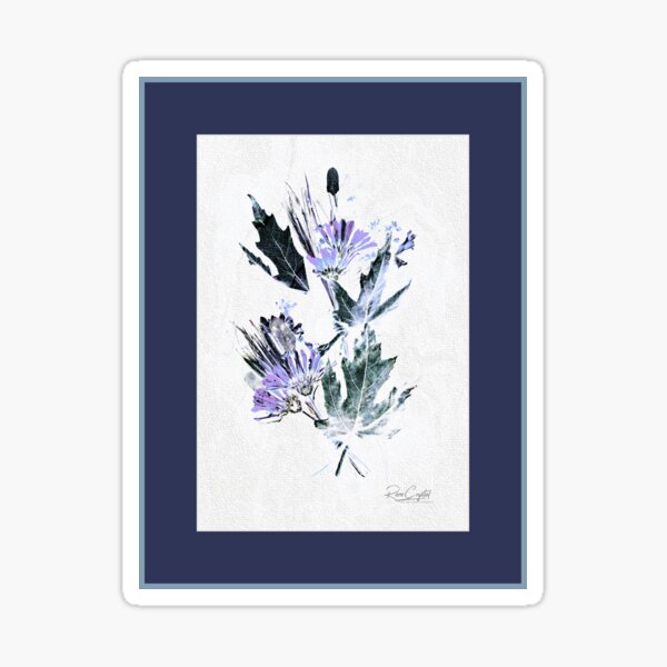 A Painted Bouquet For You Sticker