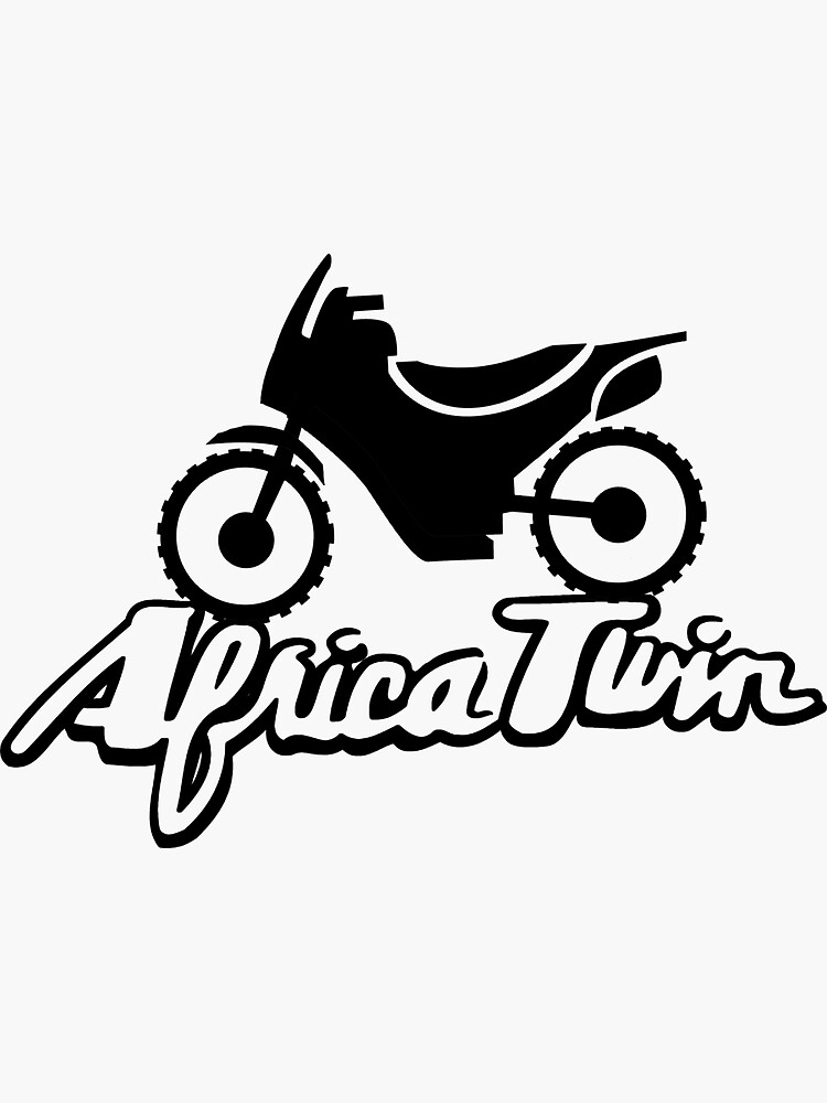 "AFRICA TWIN Motorcycle Accessories" Sticker for Sale by ryanturnley Redbubble