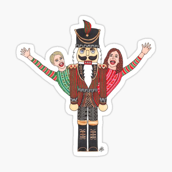 RHONY - Dorinda and Bethenny - Nutcracker Sticker