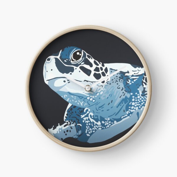Turtle DEEP BLUE SEA Clock