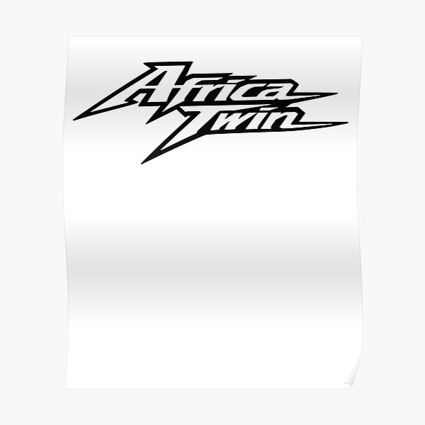 AFRICA TWIN Motorradzubehör Poster
