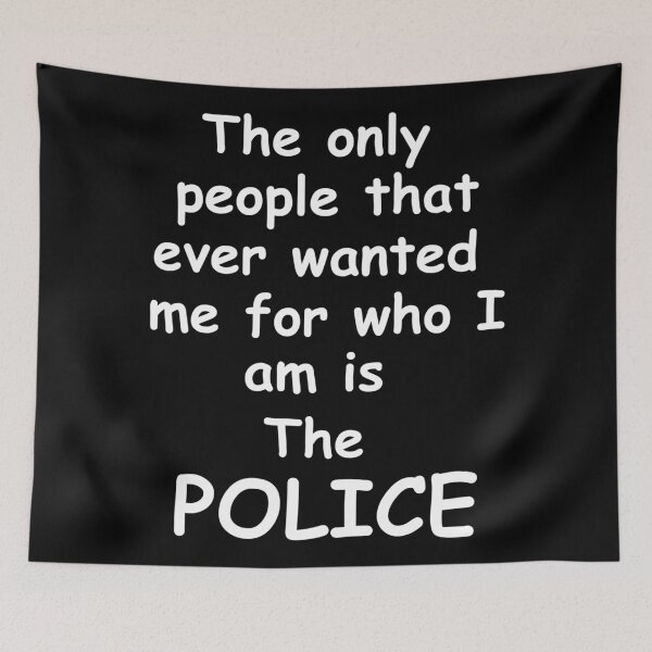 Item preview, Police W/B designed and sold by sisusisu.