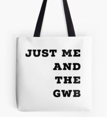 Nur ich und die GWB Tote Bag