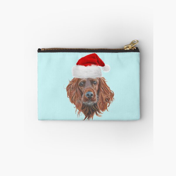 Artikelvorschau, Weihnachts-Irischer Setter entworfen und verkauft von cathyscreations.