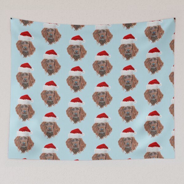 Item preview, Christmas Irish Setter designed and sold by cathyscreations.