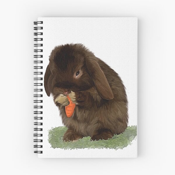 Item preview, brown mini lop bunny designed and sold by Cazzie Cathcart.