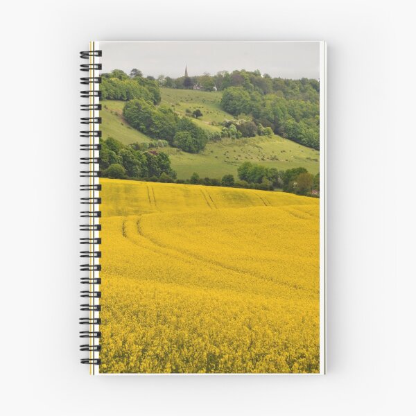 Item preview, St Barnabas Church and rapeseed field designed and sold by Catherine Ames.
