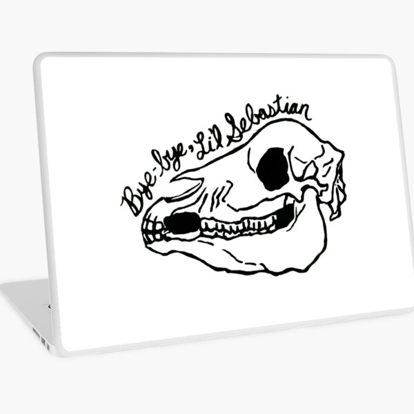 Bye-bye, Li'l Sebastian Laptop Skin