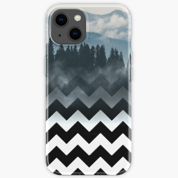 Mountains-Chevron iPhone Soft Case