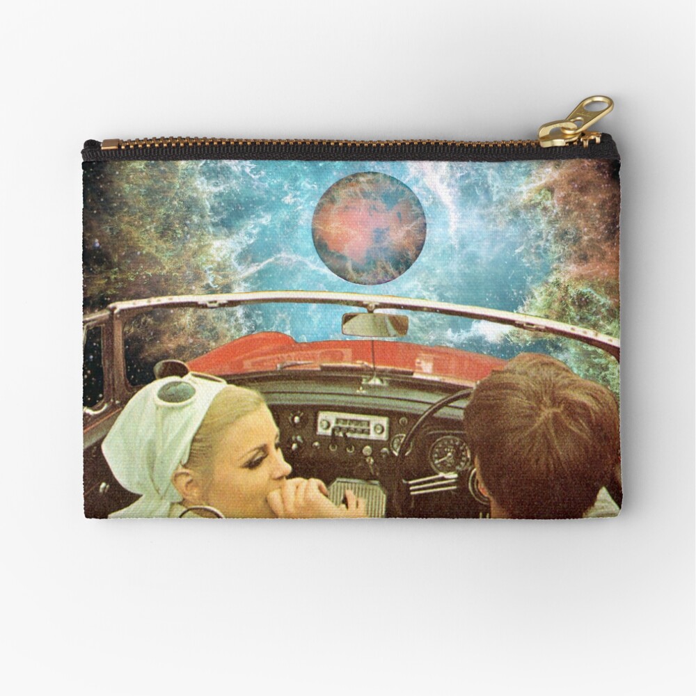 SPACE TRIP. Zipper Pouch