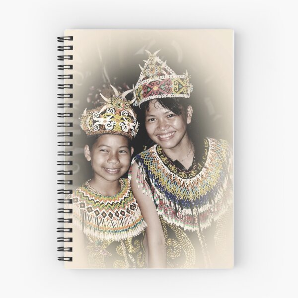 Item preview, Dayak Girls - Kalimantan (Island: Borneo) designed and sold by Charuhas  Images.