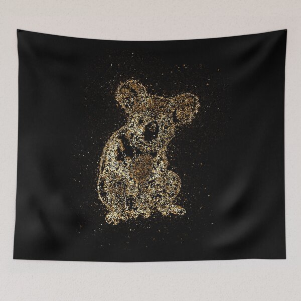 Item preview, Koala animal nature golden ornament Gold designed and sold by VincentW91.