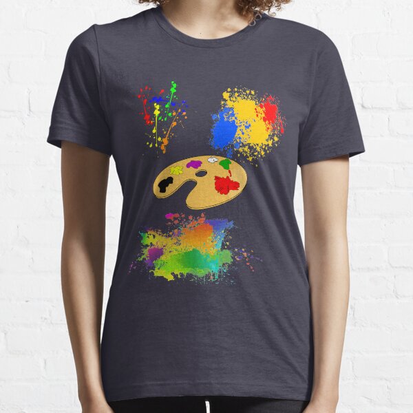 Farbkleckse - Moderne Kunst Essential T-Shirt