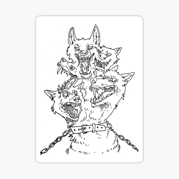 Cerberus Sticker