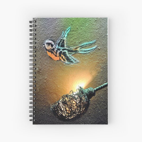 Lighty nest Spiral Notebook