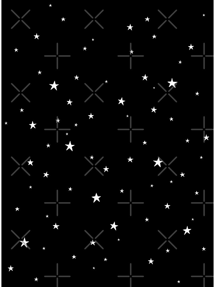 Kleine Sterne dunkel von meandthemoon