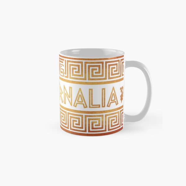 Io Saturnalia: Any Color Background Classic Mug