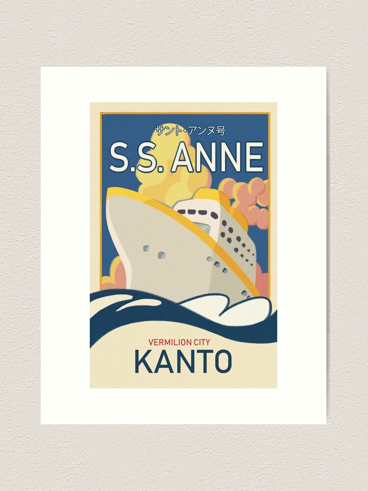 Thumbnail 1 of 3, Art Print, S.S. ANNE designed and sold by BulbaWAT.