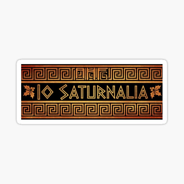 Io Saturnalia: Dark Sticker