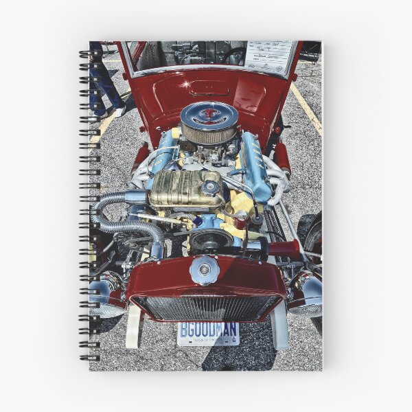 Artikelvorschau, FORD VINTAGE ROT HOTROD-HC entworfen und verkauft von LeNumerimagiste.