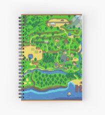 Stardew Valley Karte Spiralblock