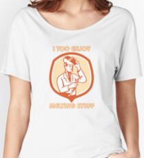 MELTING STUFF WELDER Women's Relaxed Fit T-Shirt